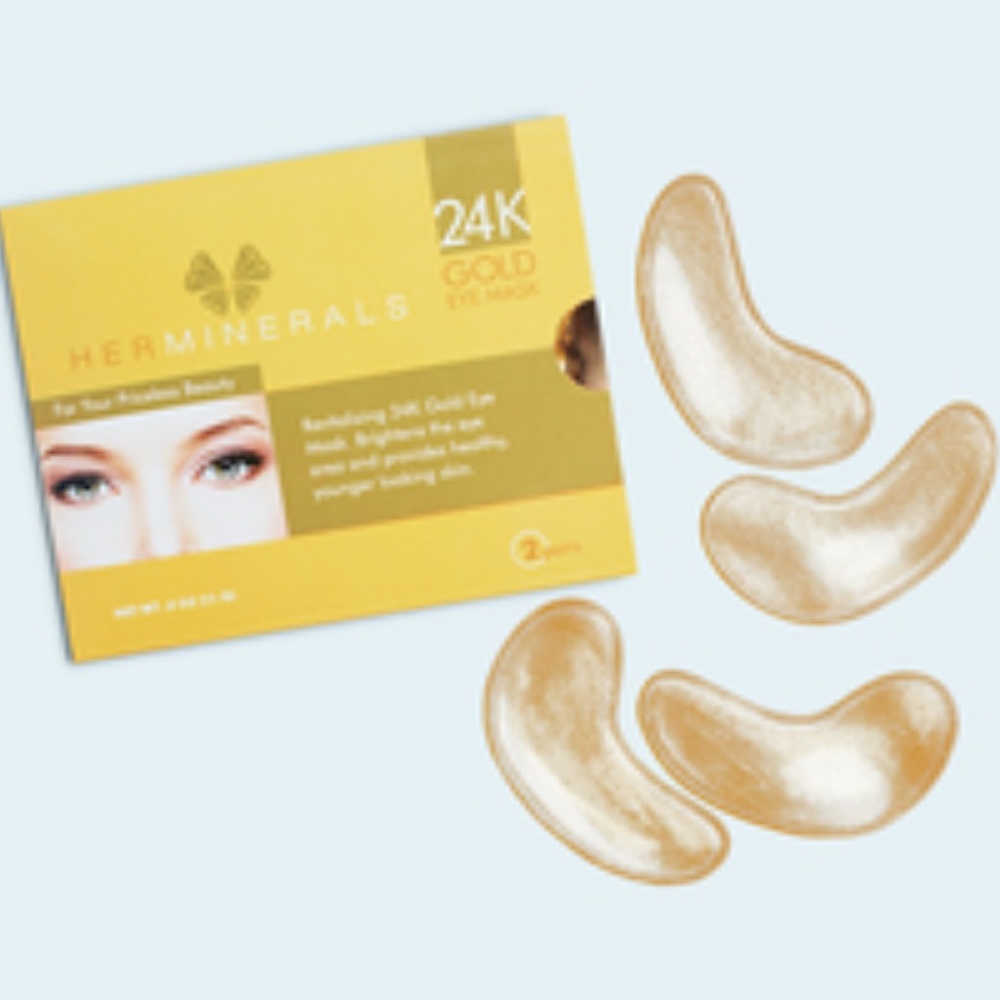 HERMINERALS 24K Gold Eye Mask Duo